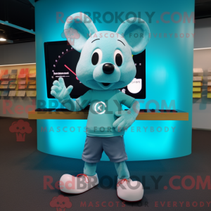 Máscara Cyan Mouse com...