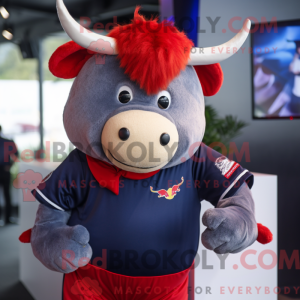 Red Bull mascot costume...