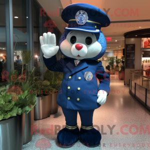 Navy Navy Soldier mascot...