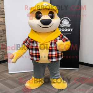 Disfraz de mascota Gold...
