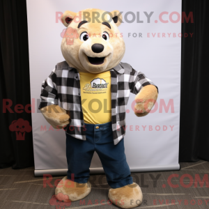 Gold Seal-mascottekostuum...