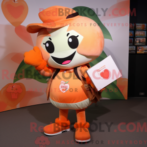 Costume de mascotte Peach...