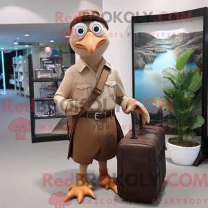 Costume mascotte de mouette...