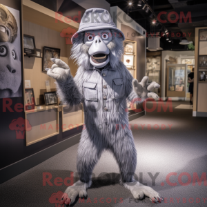 Silver Baboon mascot...