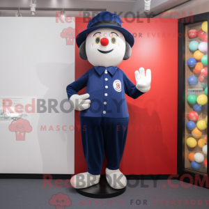 Jongleren mascottekostuum...