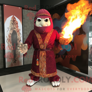 Personaggio mascotte Maroon...