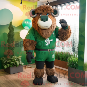 Waldgrüner Bison...