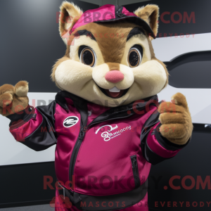 Disfraz de mascota Magenta...