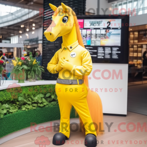 Yellow Horse maskerad...