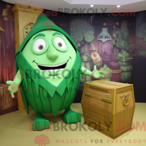 Postava maskota Green...