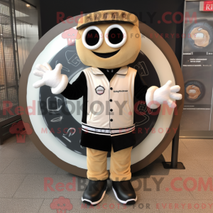 Cream Bagels mascot costume...