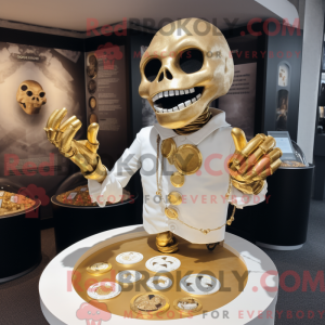 Maskottchenkostüm Goldener...