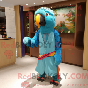 Disfraz de mascota loro...