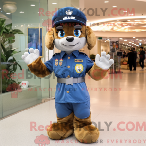 Air Force Soldier maskot...