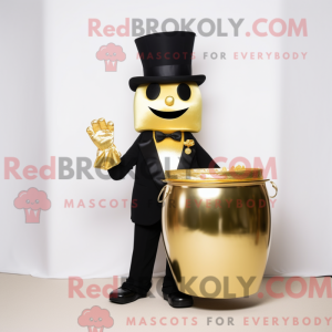 Złota maska Gold Pot Of...