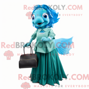 Cyan Betta Fisch...