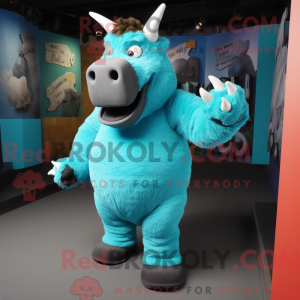 Turquoise Woolly Rhinoceros...
