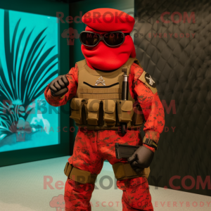 Maskotka Red Marine Recon w...