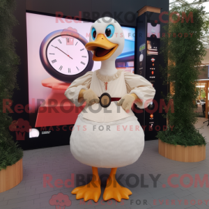 Figura de máscara de cisne...