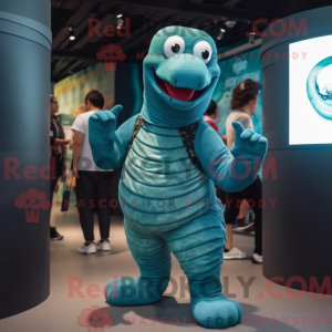 Disfraz de mascota Teal...