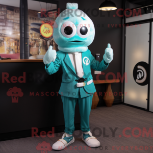Disfraz de mascota Teal...