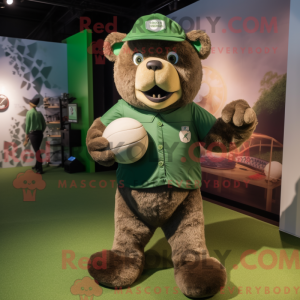 Groene teddybeer...