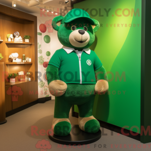 Groene teddybeer...