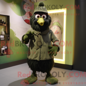 Olive Crow maskot kostume...