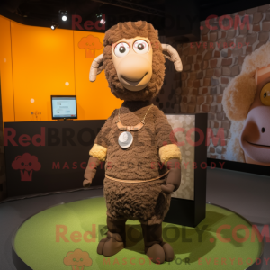 Disfraz de mascota de oveja...