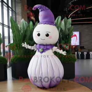 Lavendel reddik maskot...