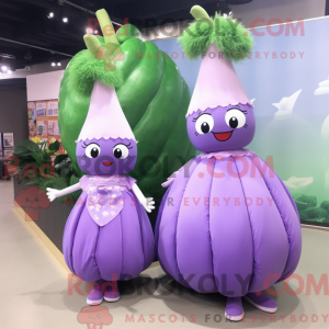 Lavendel reddik maskot...
