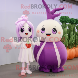 Lavendel reddik maskot...