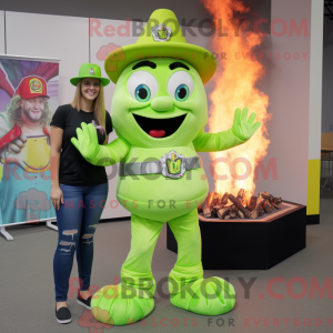 Disfraz de mascota Lime...