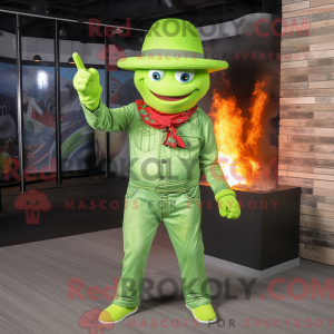 Disfraz de mascota Lime...