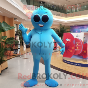 Sky Blue Plum mascot...