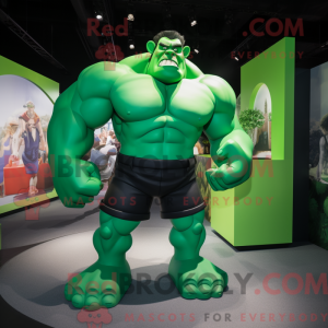 Personaggio mascotte Green...