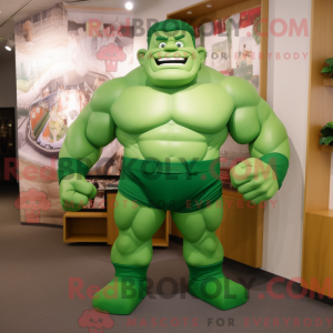 Personaggio mascotte Green...