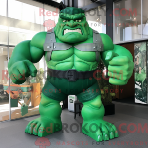 Personaggio mascotte Green...