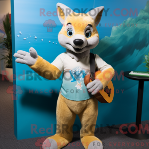 Dingo-mascottekostuum...