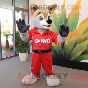 Dingo maskot kostume...