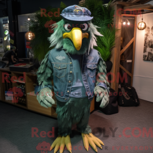 Forest Green Eagle maskot...