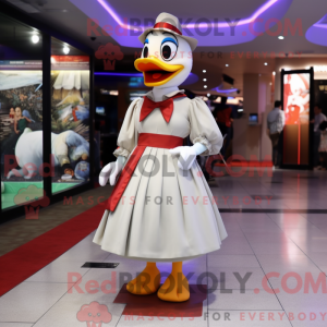 Costume de mascotte d oies...