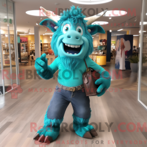 Postava maskota Teal...