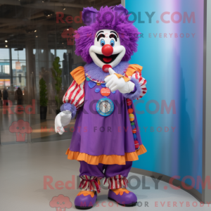 Paarse clown...