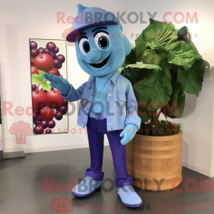 Disfraz de mascota Sky Blue...