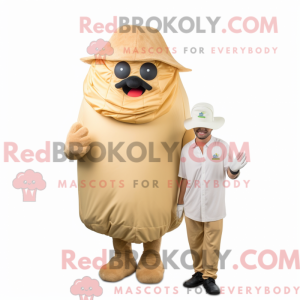 Tan Beef Wellington mascot...