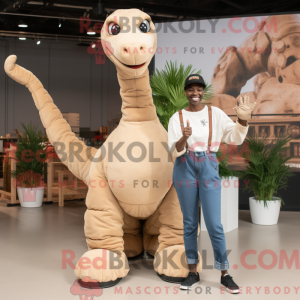 Beige Brachiosaurus...