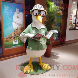 Olive Seagull maskot...