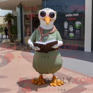 Olive Seagull maskot...