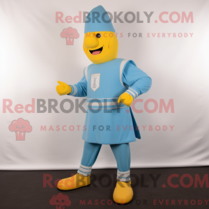 Sky Blue Swiss Guard maskot...